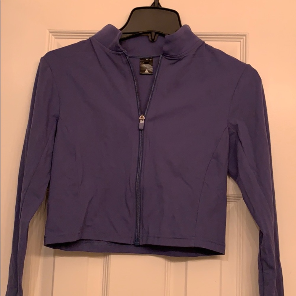 Balance Athletica Elevate Cropped Zip - Clarity